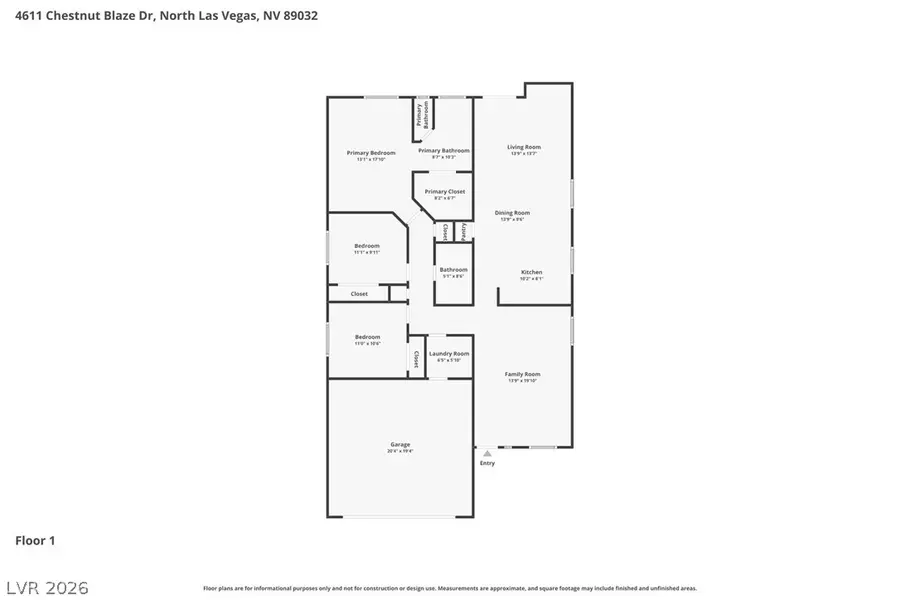 4611 Chestnut Blaze Drive, North Las Vegas, NV 89032 - #2