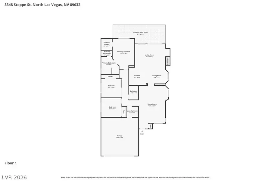 3348 Steppe Street, North Las Vegas, NV 89032 - #2
