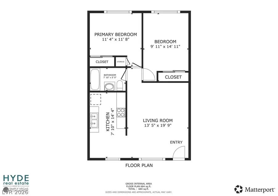 2252 Ellis Street, North Las Vegas, NV 89030 - #3