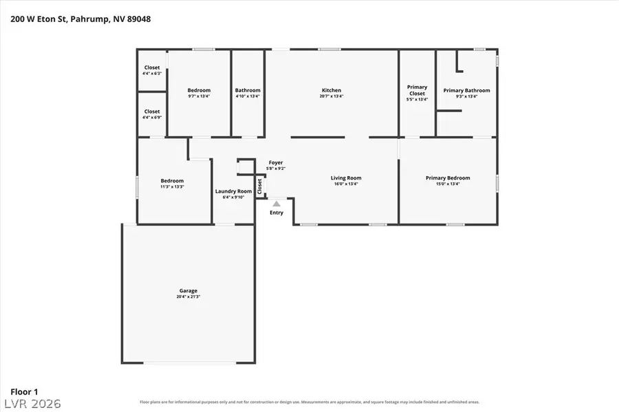 200 W Eton Street, Pahrump, NV 89048 - #3