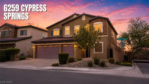 6259 Cypress Springs Circle, Las Vegas, NV 89148