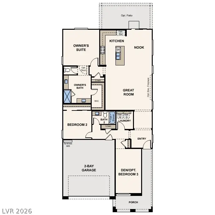 8144 Vanhoy Creek Street, Las Vegas, NV 89166 - #2