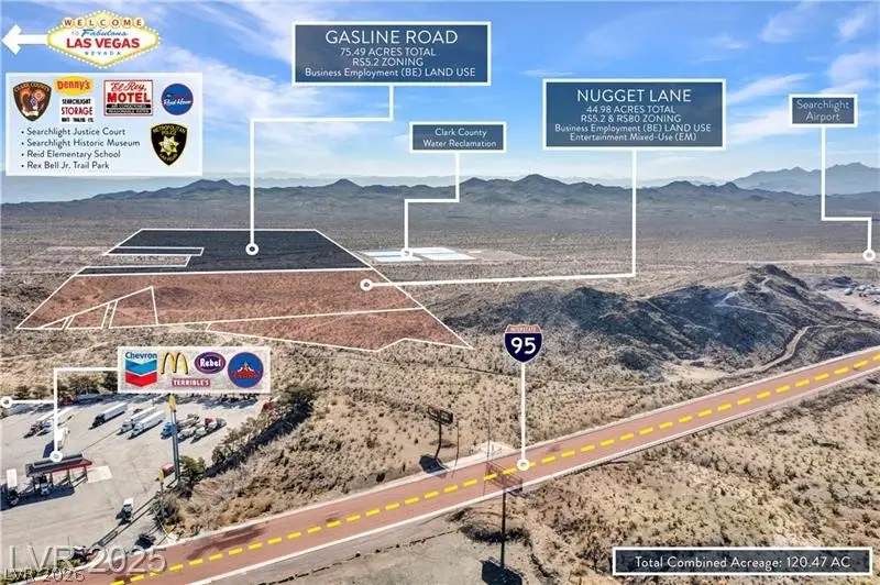 S Nugget Land & Gasline Road, Searchlight, NV 89046 - #1