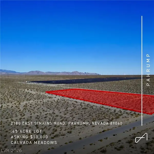 2180 E Simkins Road, Pahrump, NV 89060