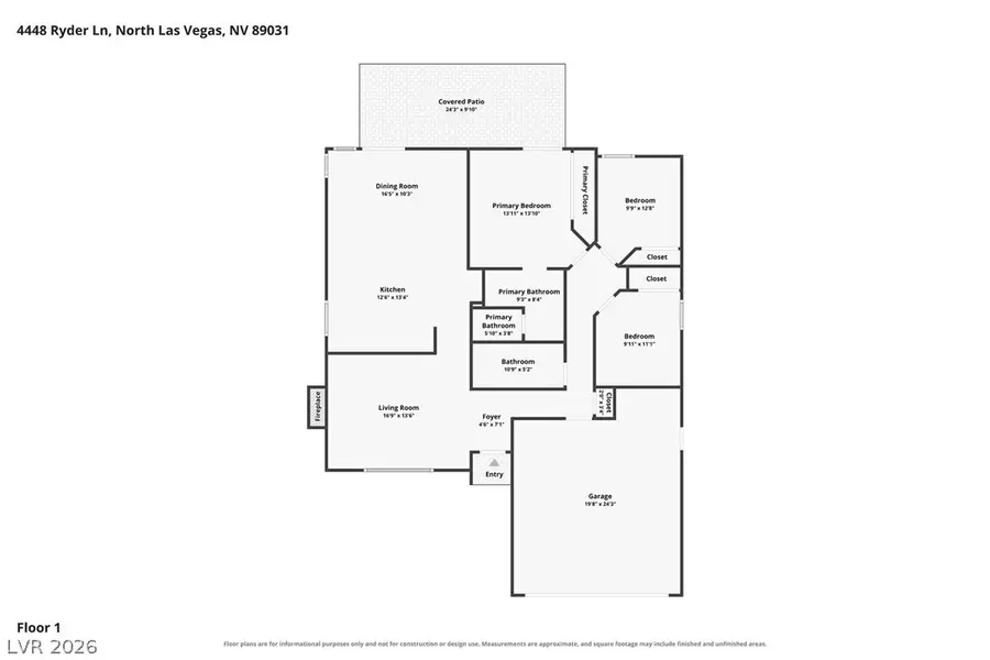 4448 Ryder Lane, North Las Vegas, NV 89031 - #3