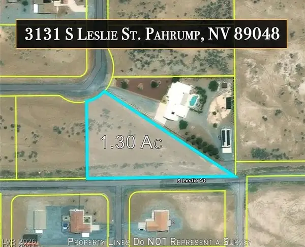 3131 S Leslie Street, Pahrump, NV 89048