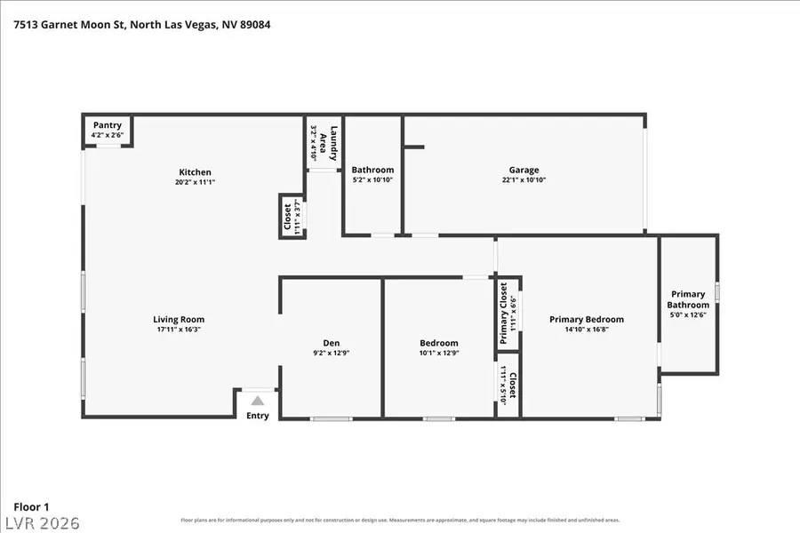 7513 Garnet Moon Street, North Las Vegas, NV 89084 - #2