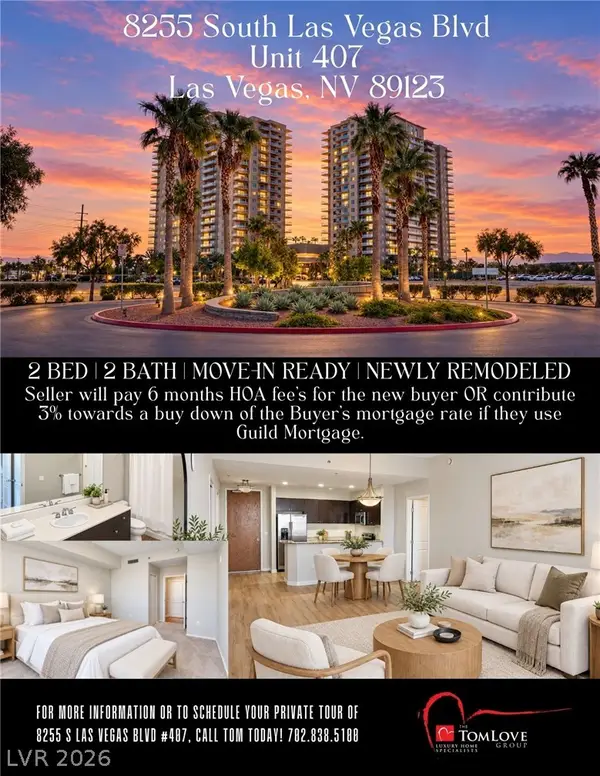 8255 S Las Vegas Boulevard #407, Las Vegas, NV 89123