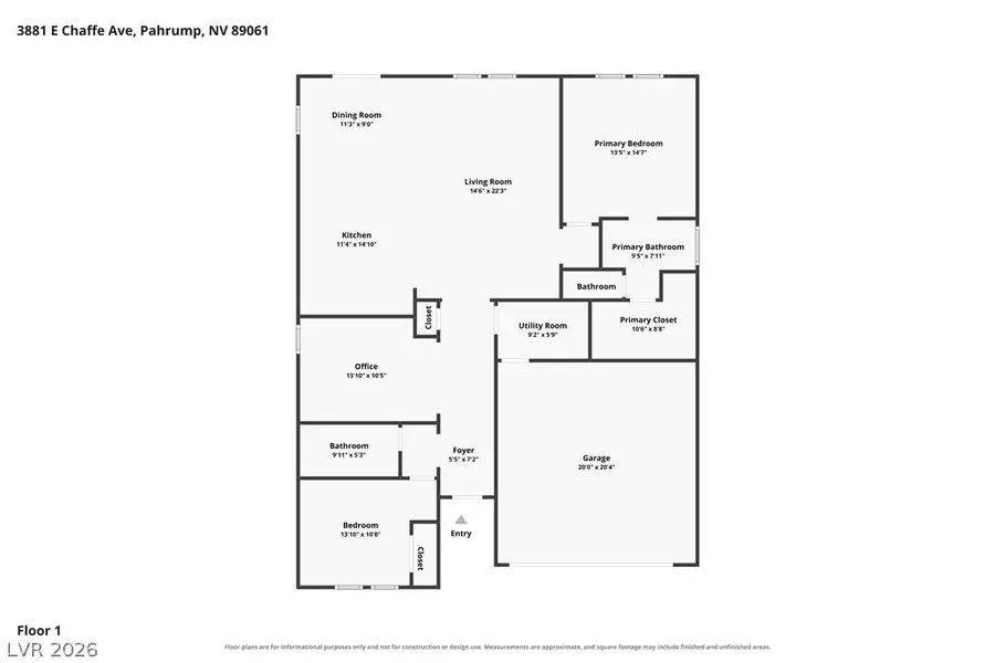 3881 E Chaffe Avenue, Pahrump, NV 89061 - #2