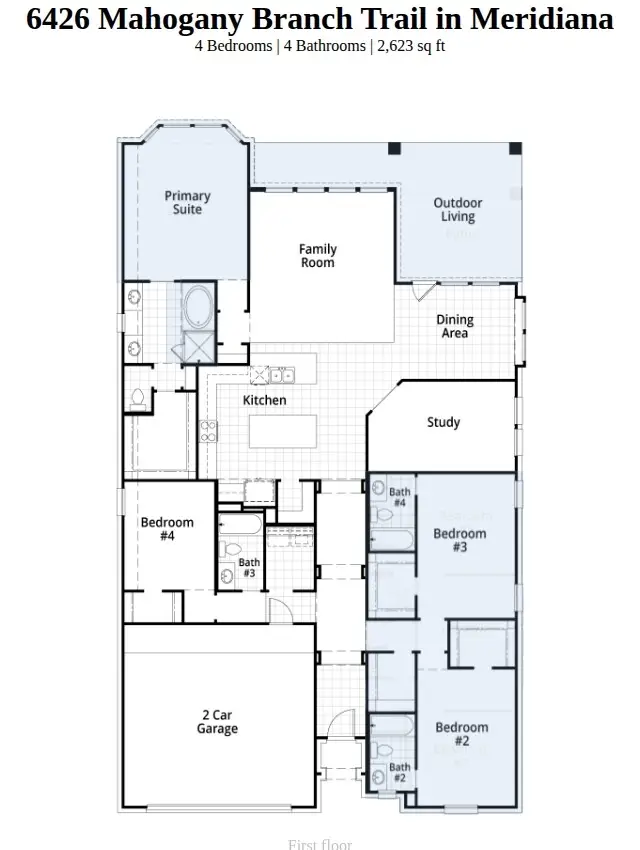 6426 Mahogany Branch Trail, Manvel, TX 77578 - #1