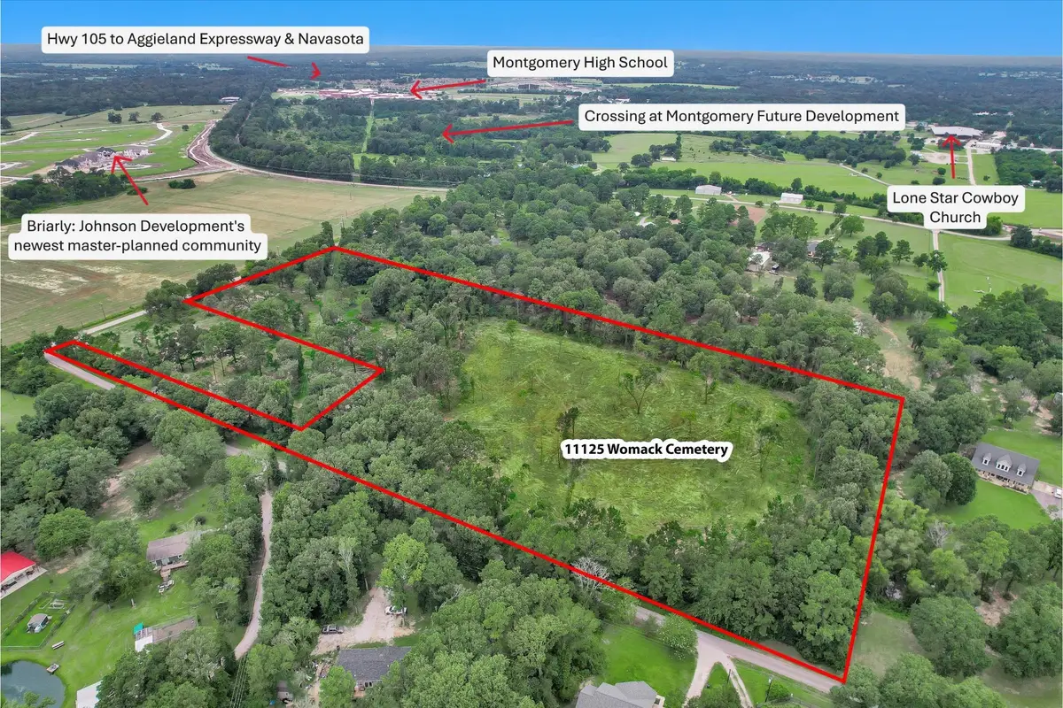 10.548 Acres Womack Cemetery Road, Montgomery, TX 77316 - #1
