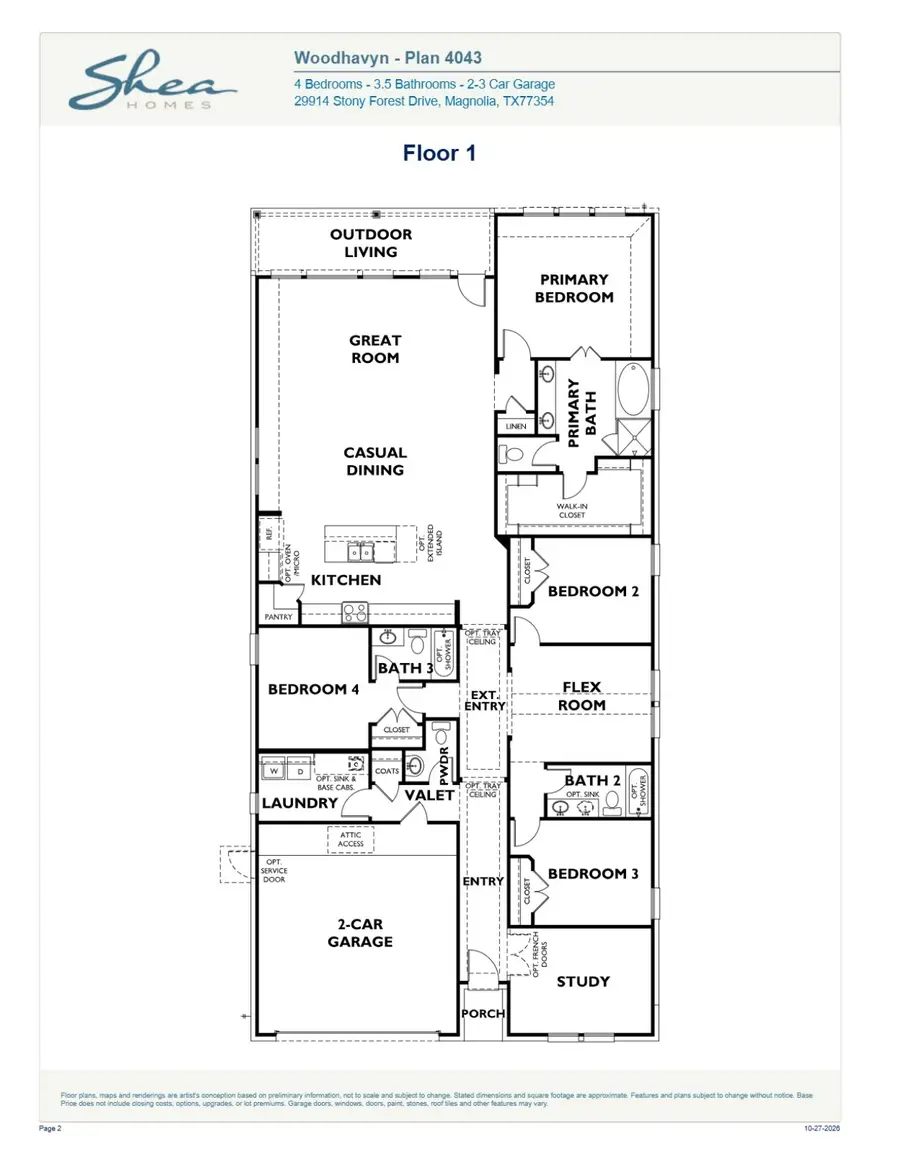 29776 Brushy Gables Drive, Magnolia, TX 77354 - #2