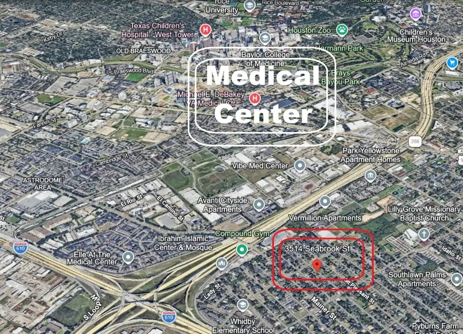 3514 A Seabrook Street, Houston, TX 77021 - #3