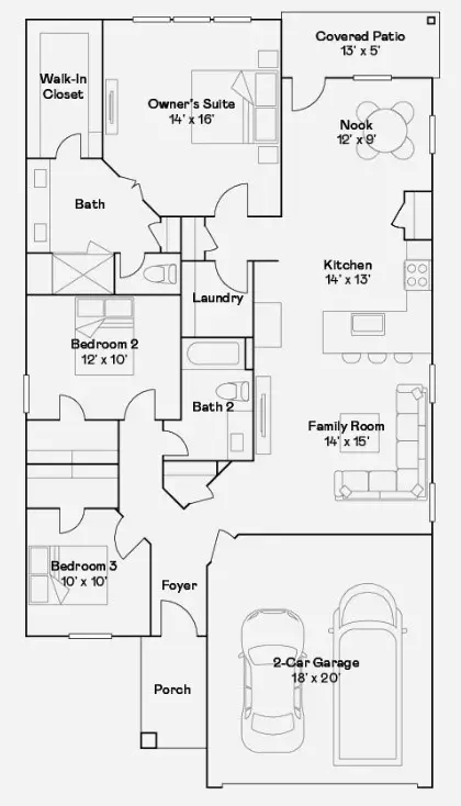 2029 Solstice Landing Drive, Brookshire, TX 77423 - #2