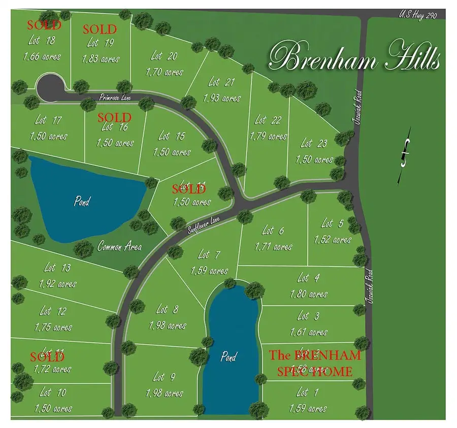 Lot 23 Sunflower, Chappell Hill, TX 77426 - Image #2