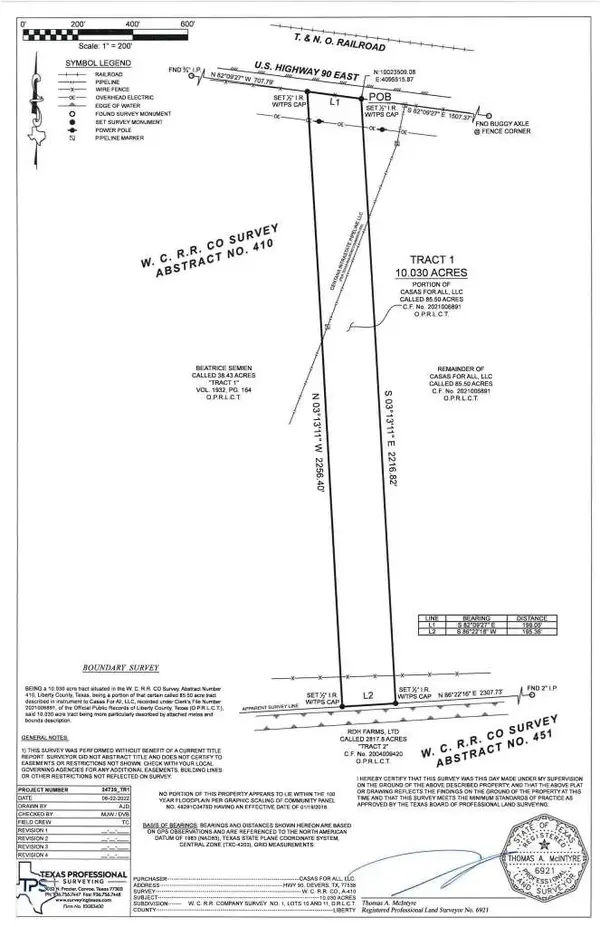 15208 Us Hwy 90 Tract 1, Devers, TX 77538