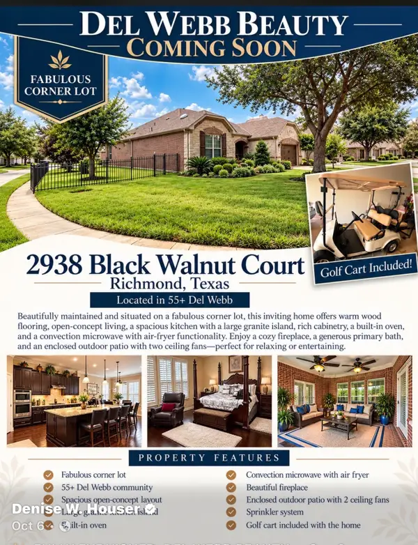 2938 Black Walnut Court, Richmond, TX 77469