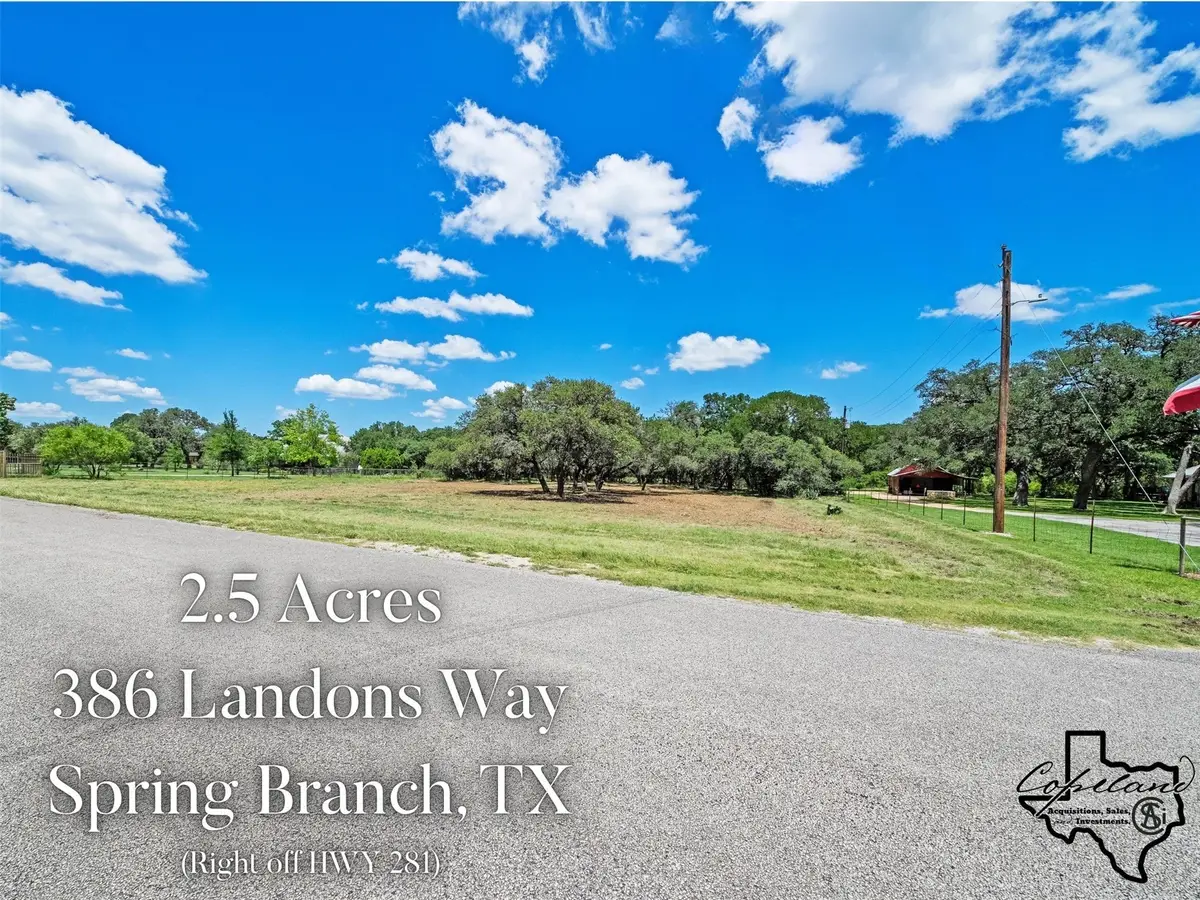 386 Landons Way, Spring Branch, TX 78070 - Image #1