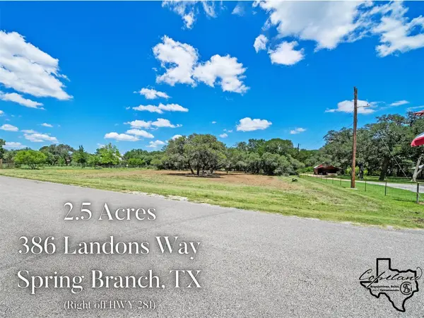386 Landons Way, Spring Branch, TX 78070