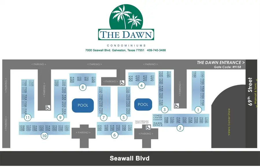7000 Seawall Boulevard #813, Galveston, TX 77551 - Image #2