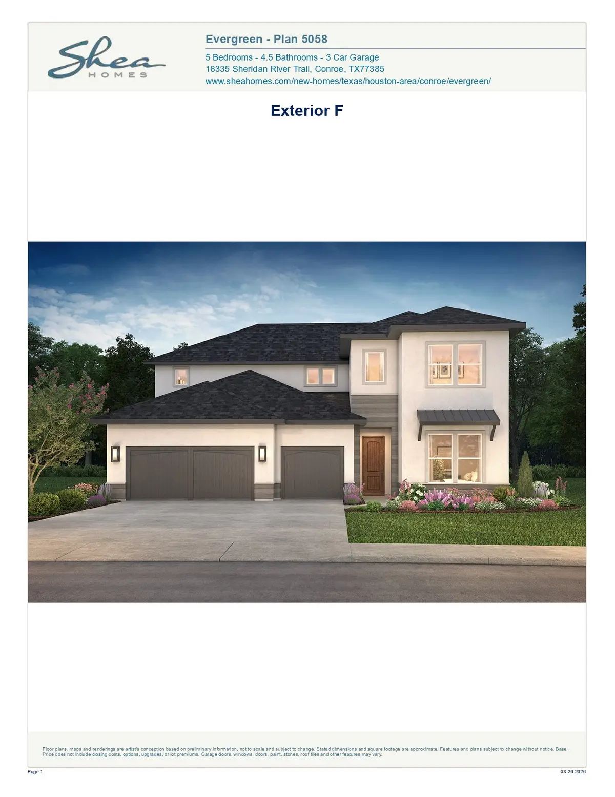 12839 Forest Garden Court, Conroe, TX 77302 - #1