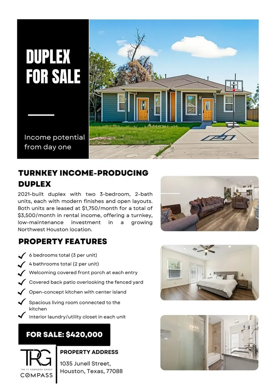 1035 Junell Street, Houston, TX 77088 - Image #2