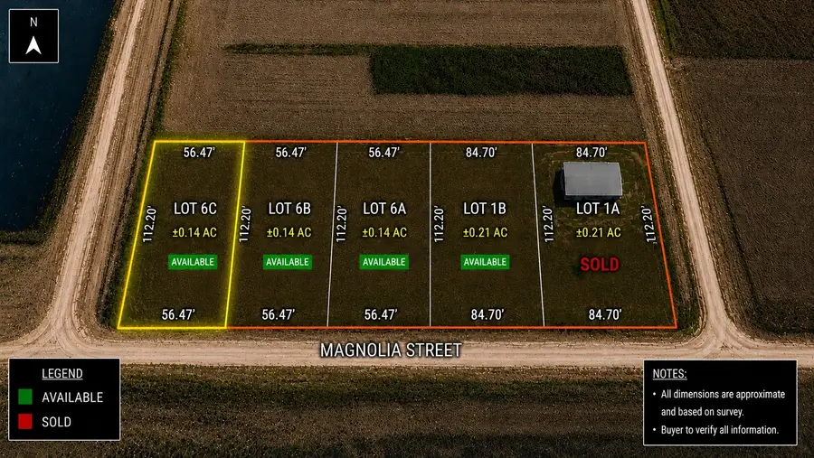TBD6C Magnolia Street, Matagorda, TX 77457 - #2
