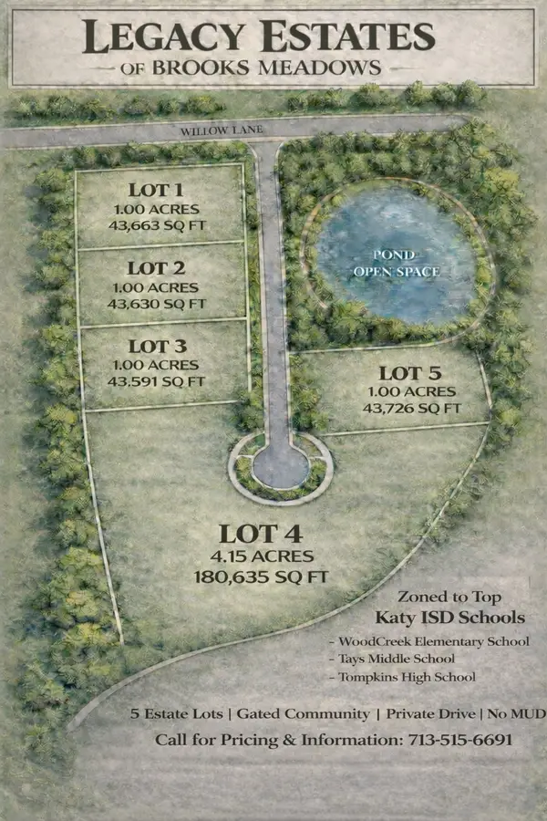 26535 Willow Lot 5 Lane, Katy, TX 77494