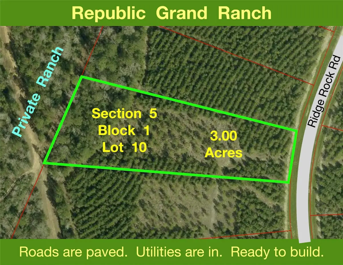 15705 Ridge Rock Road, Willis, TX 77378 - Image #1