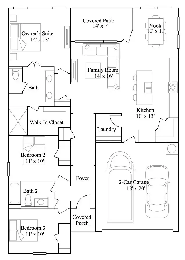 5607 Garpike Drive, Baytown, TX 77521 - #2