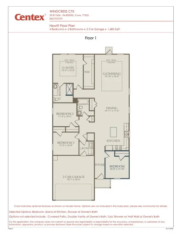 6718 Camila Street, Cove, TX 77523 - #2