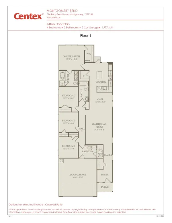 905 Silver Buckle Lane, Montgomery, TX 77356