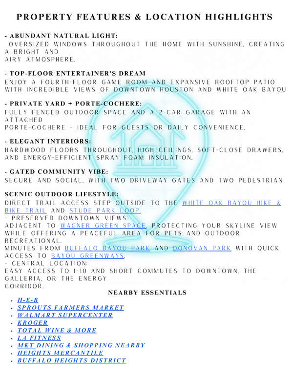 1437 Wagner Street, Houston, TX 77007