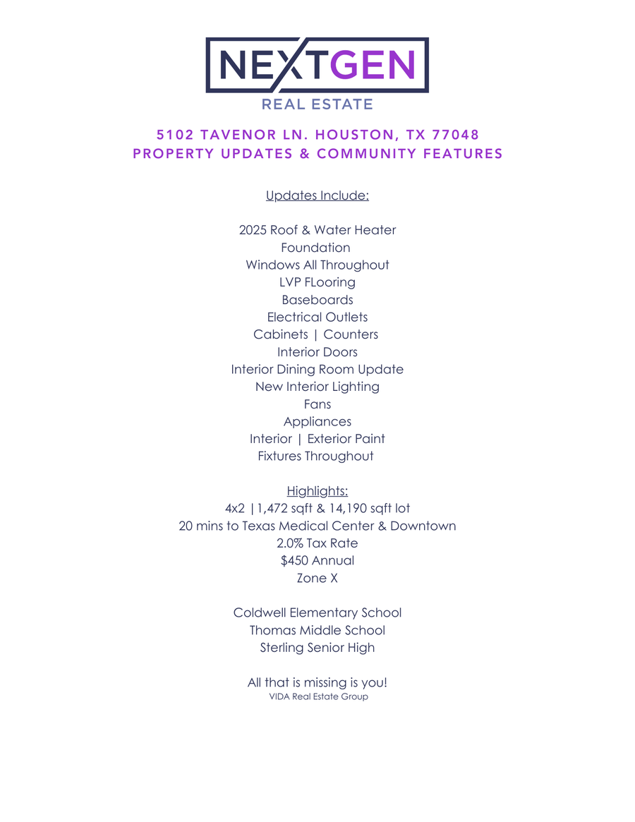 5102 Tavenor Lane, Houston, TX 77048 - #2