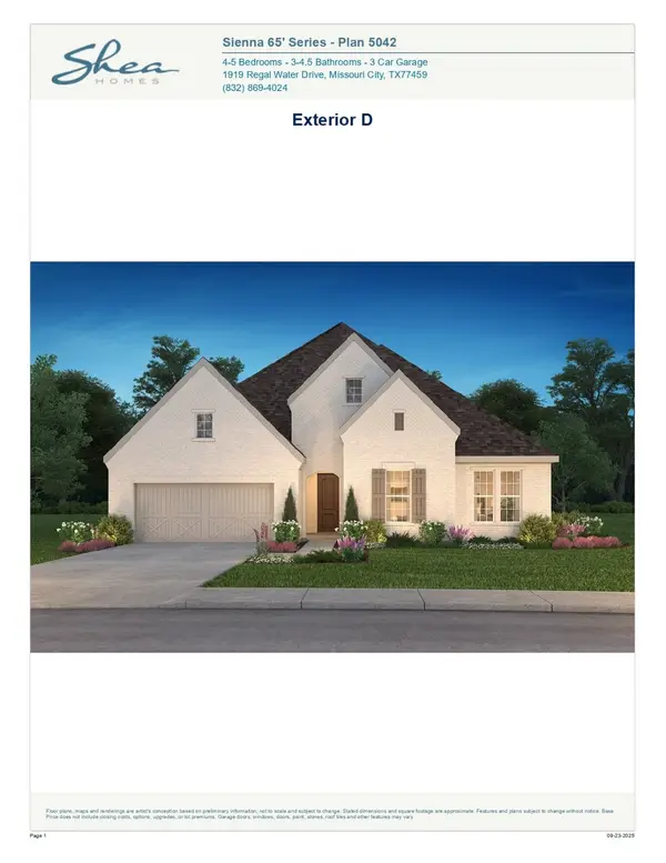 1211 Berry Brook Drive, Missouri City, TX 77459