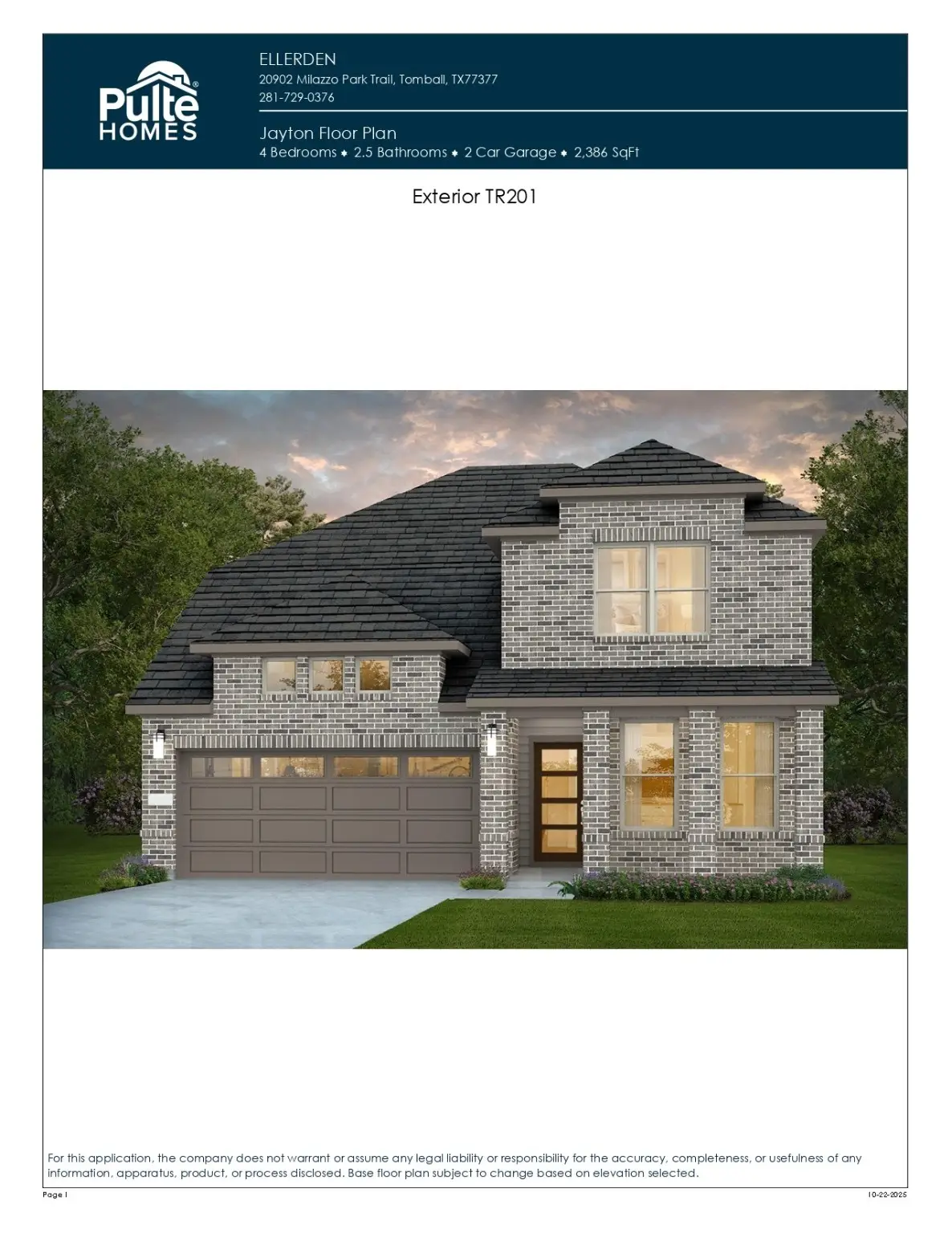 18107 Zemira Lane, Tomball, TX 77377 - Image #1