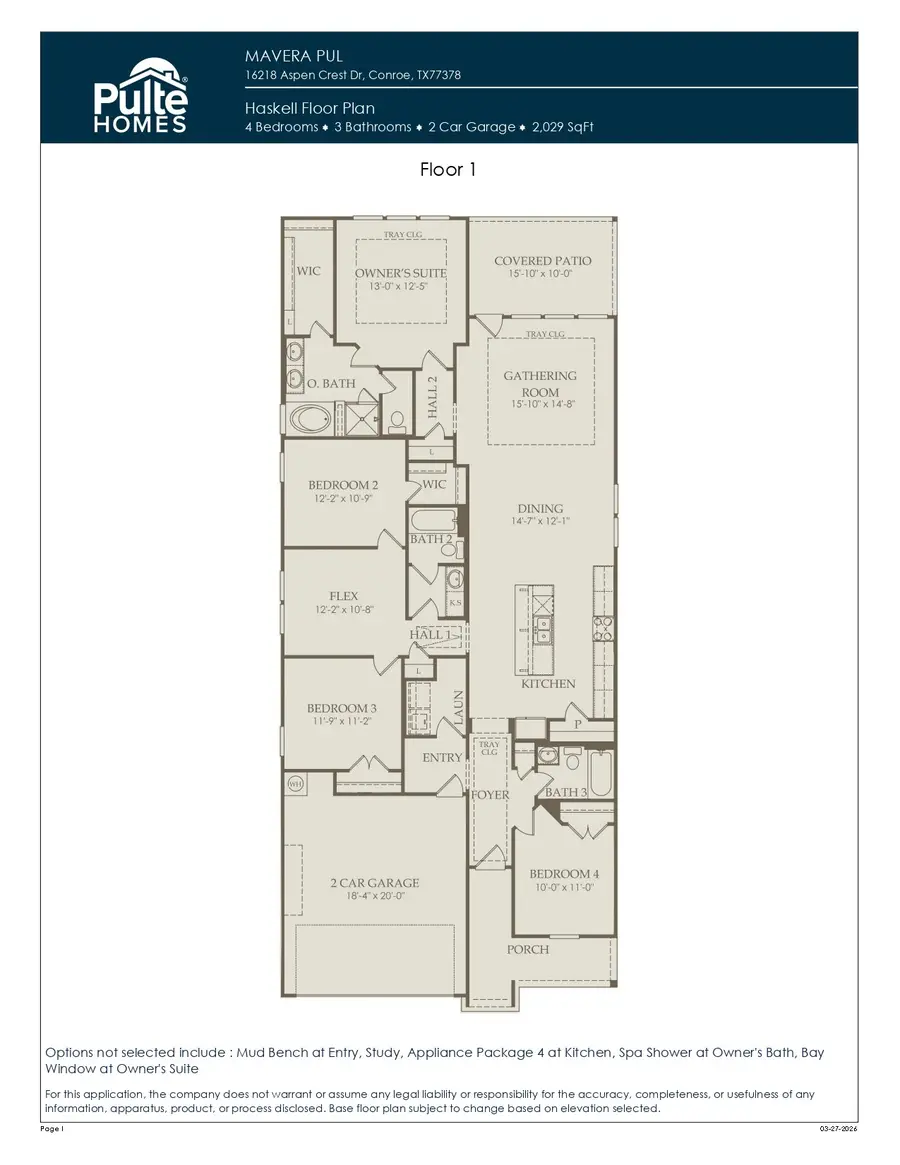 15655 Wandering Maple Way, Conroe, TX 77378 - #2