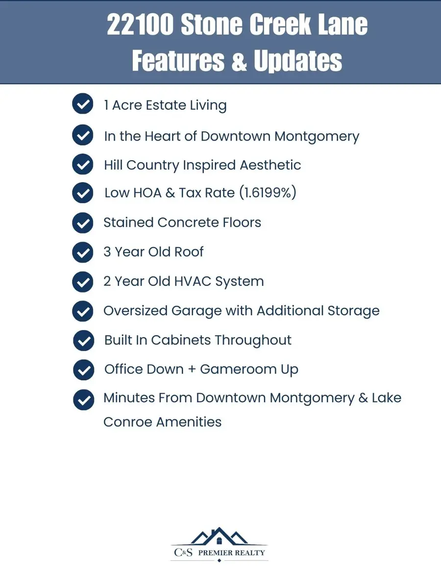 22100 Stone Creek Lane, Montgomery, TX 77316 - Image #3