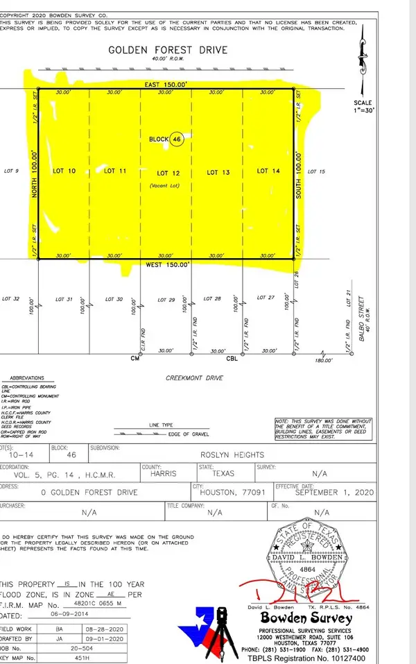 4521 Golden Forest Drive, Houston, TX 77091