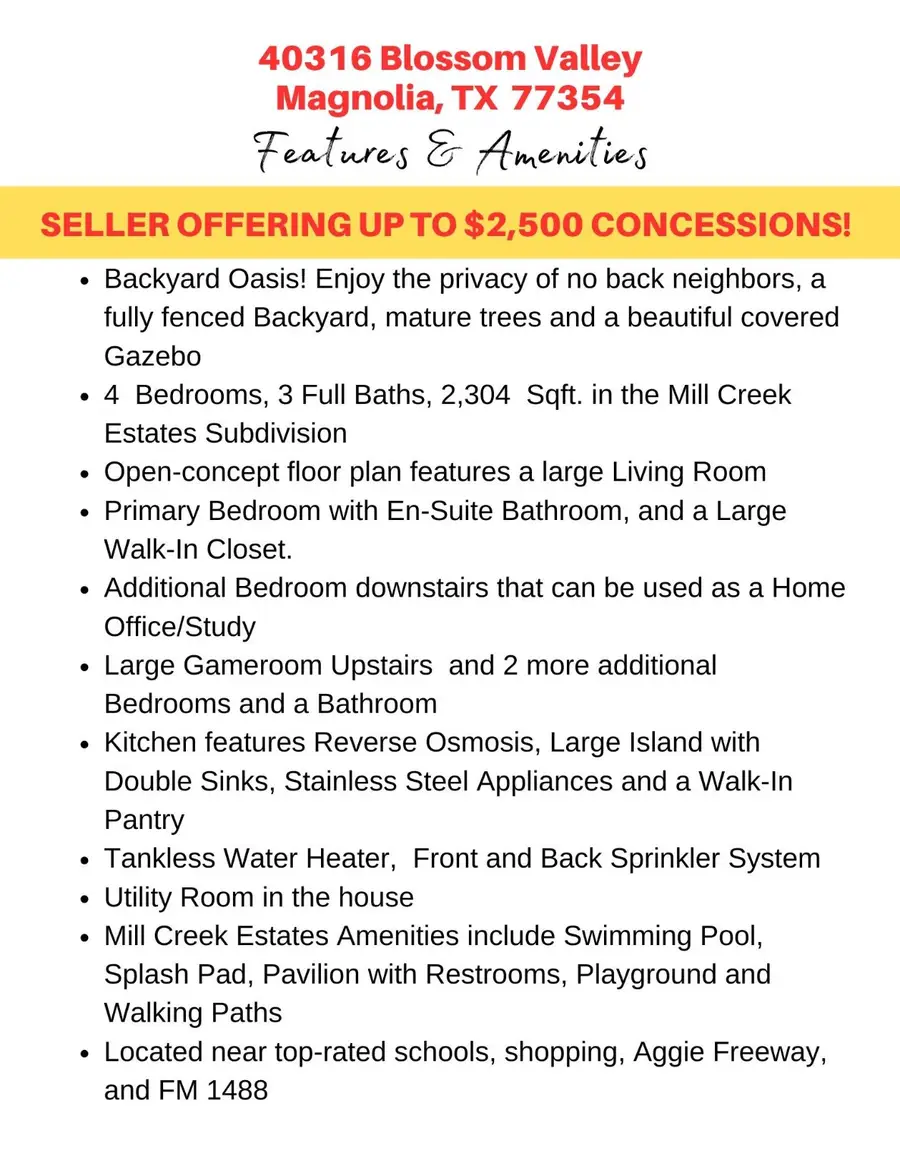 40316 Blossom Valley Lane, Magnolia, TX 77354 - Image #3