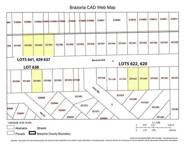 LOT 622, 620 Marshall Avenue, Holiday Lakes, TX 77515