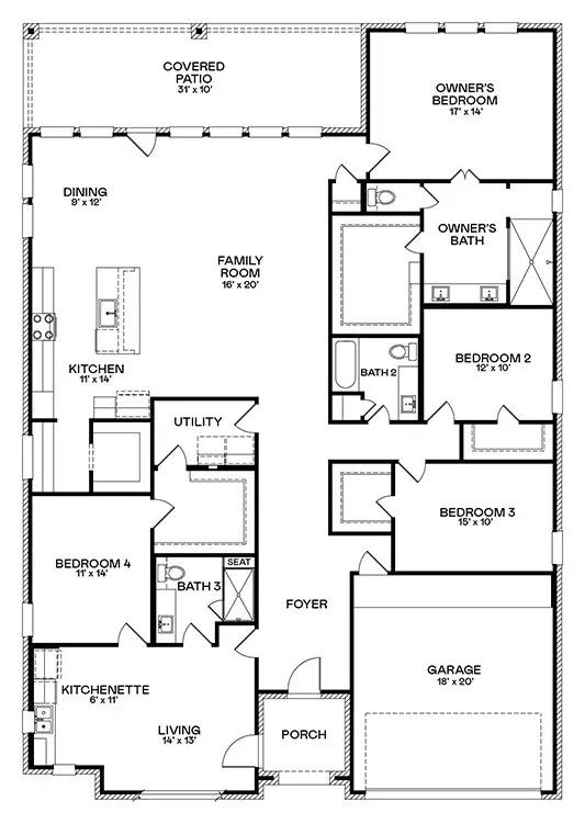4008 Mossy Oak Drive, Rosenberg, TX 77469 - #2