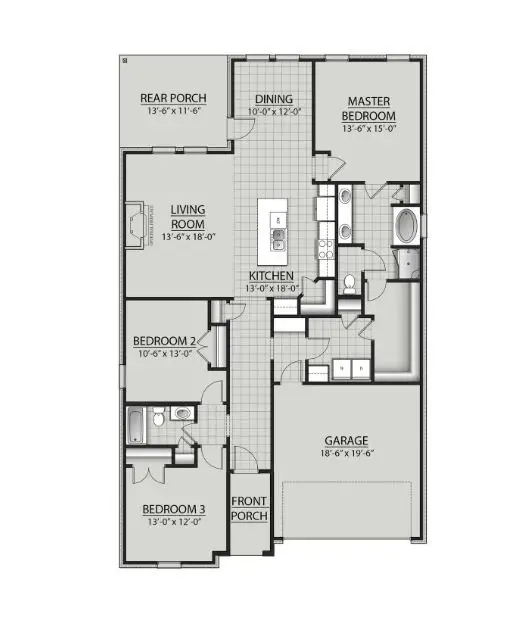 1725 Little Cypress Loop, Orange, TX 77632 - #3