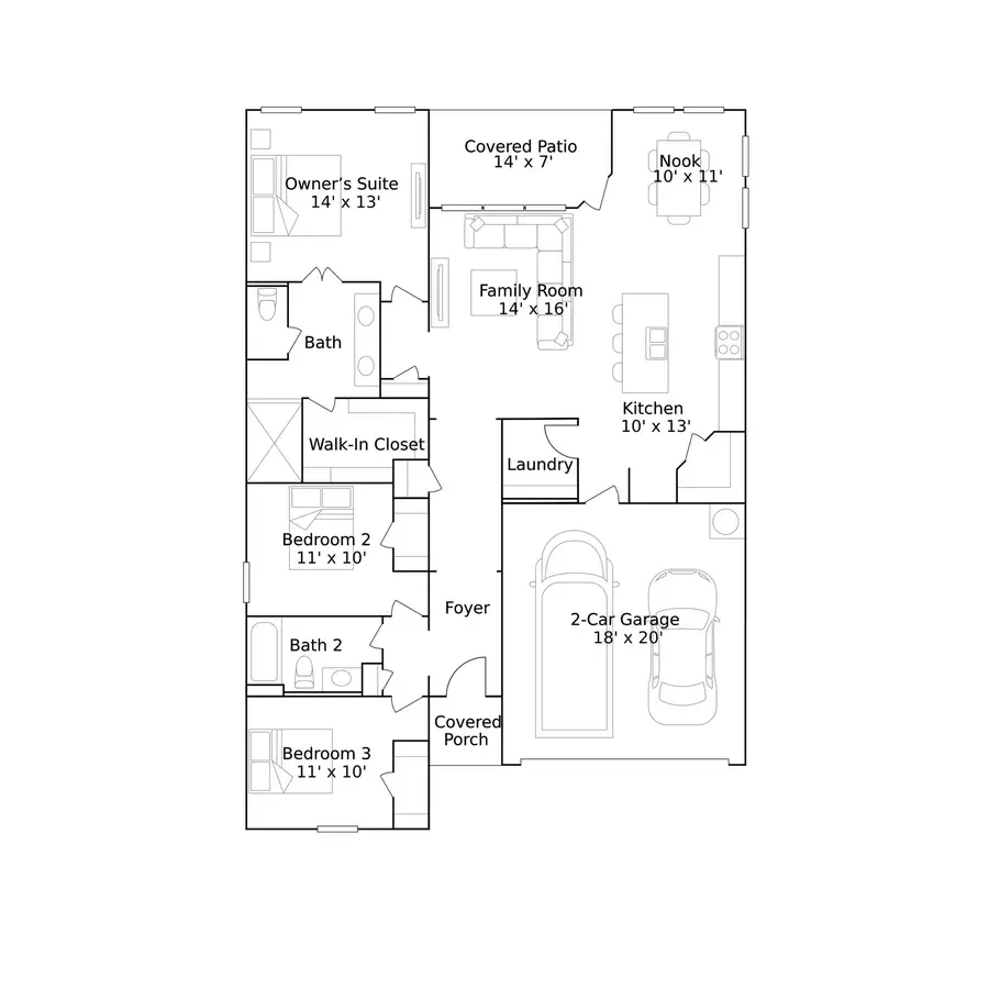 1244 Samantha Lane, College Station, TX 77845 - #2