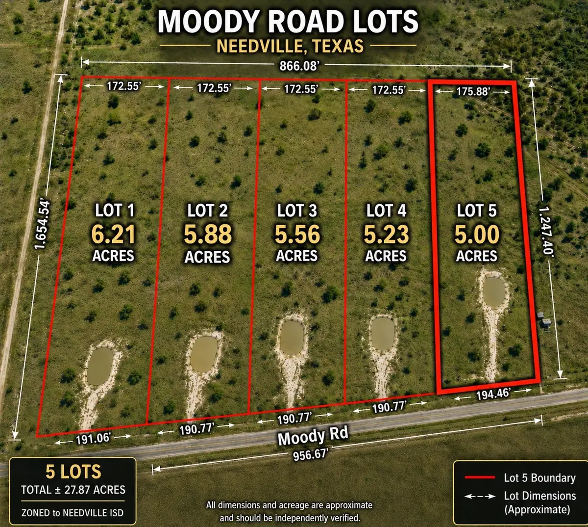 13550 Moody Road, Needville, TX 77461 - #1