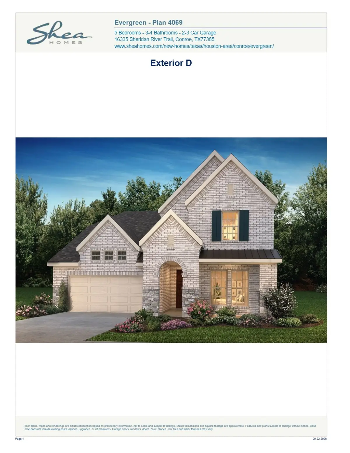 16335 Sheridan River Trail, Conroe, TX 77302 - #1