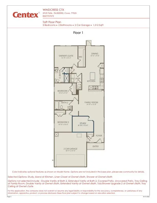 7110 Thomas James Court, Cove, TX 77523 - #2