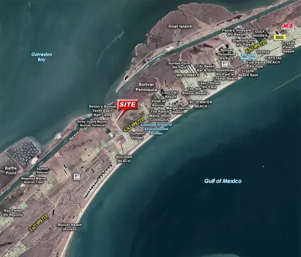 1125 E Bay Drive, Port Bolivar, TX 77650