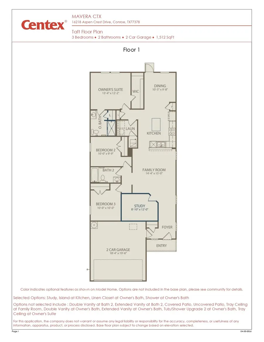 16206 Aspen Crest Drive, Conroe, TX 77302 - #2