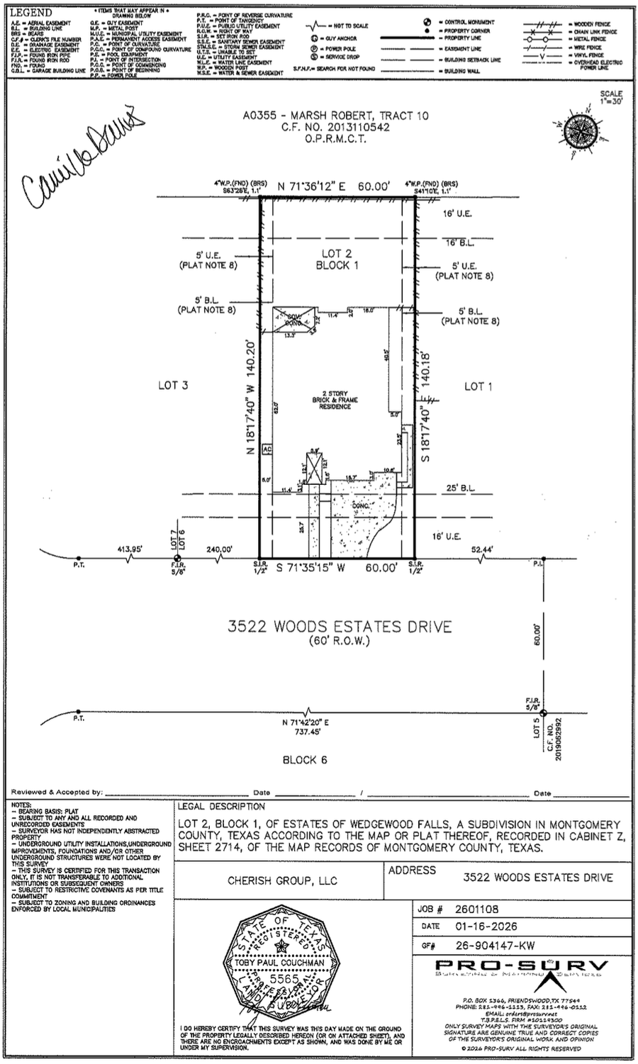 3522 Woods Estates Drive, Conroe, TX 77304 - #3
